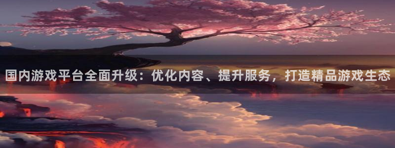 蓝冠娱乐官方注册登录：国内游戏平台全面升级：优化内容、提升服